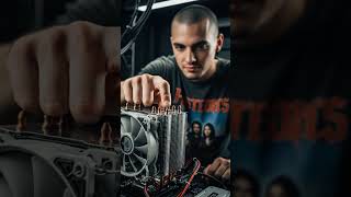 Turning on a PC Fan–Nice Air! #pc #computer #pccooling #fan #fans #pcfan #pcfans #aivideo #ai
