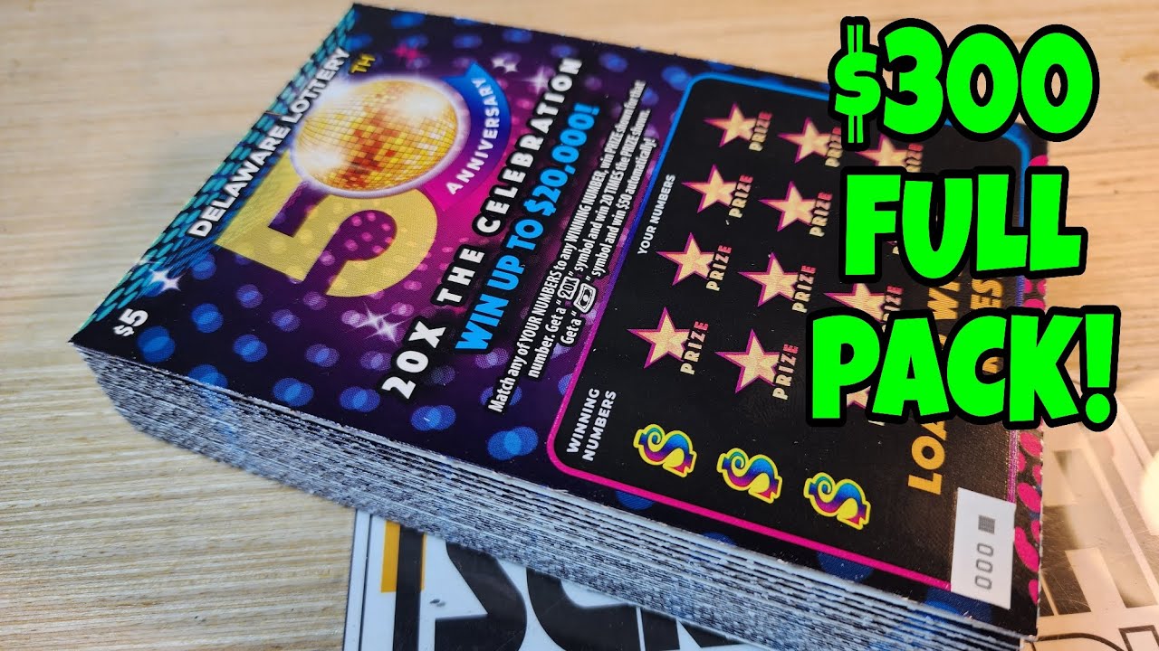 50th ANNIVERSARY DELAWARE LOTTERY SCRATCH OFF TICKETS | FULL BOOK #scratcher