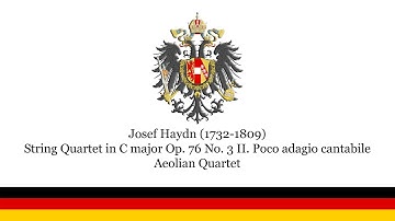Haydn String Quartet Op 76 No 3 Mvt 2 II Poco adagio cantabile Aeolian Quartet