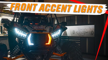 How To Install Tusk LED Front Accent Lights w/ Turn Signals on a Kawasaki KRX 1000