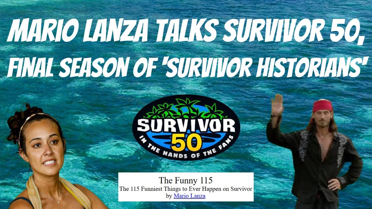 Mario Lanza Talks Survivor 50, Final Season of Survivor Historians Podcast, The Funny 115, SNL