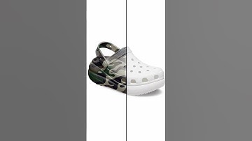 Design Stunning Crocs Mockups in Photoshop 2025 (Easy & Realistic! #photoshop #shorts