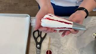 Peppermint Meringues