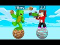 JJ vs Mikey Planets Challenge - Minecraft Maizen