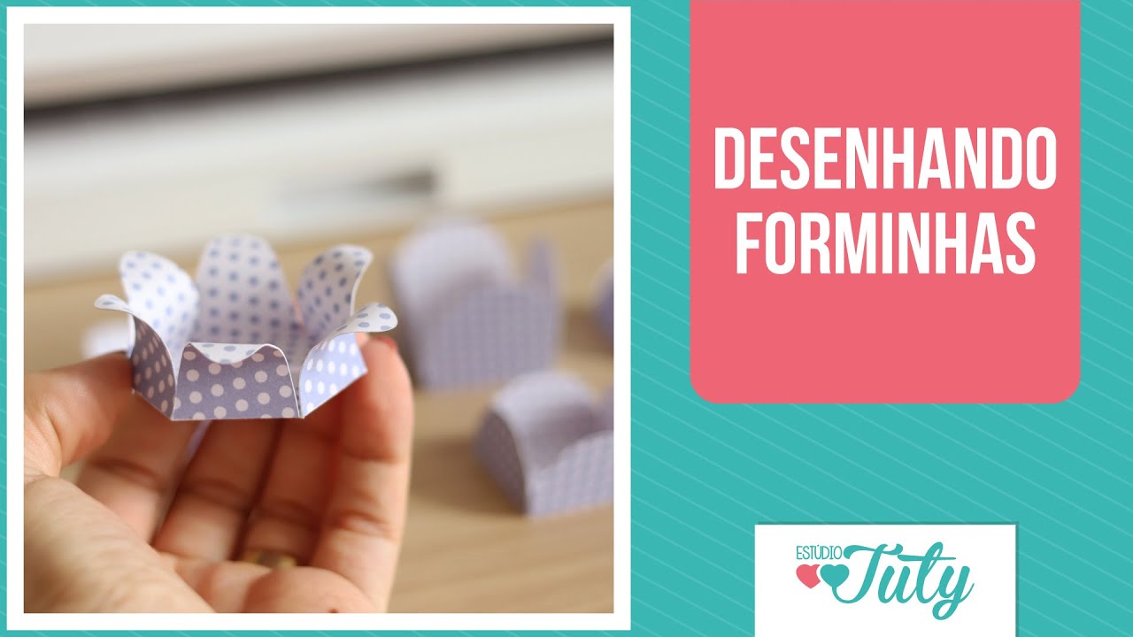 Como fazer forminhas para doces no Silhouette Studio | Thiara Ney