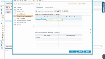 Requirement Traceability and Test Coverage in QC ALM