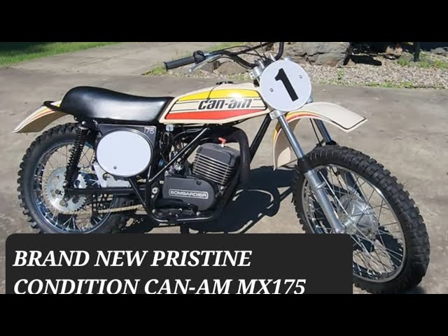FACTORY FRESH 1973 CAN-AM MX-175 DIAMOND - YouTube