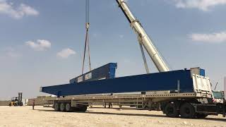 JSl Global Transporting Brunnhuber Cranes in Qatar from Germany screenshot 1