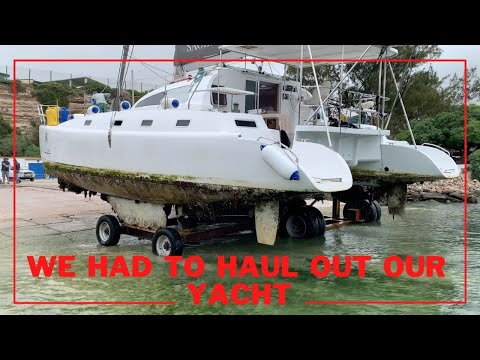 We had to HAUL OUT our yacht!!😲