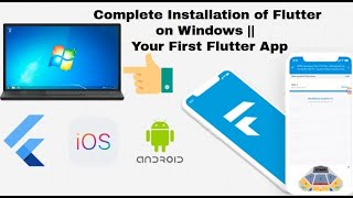 Complete Installation of Flutter on Windows ||  Your First Flutter App screenshot 4