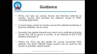 NABH 4th edition Chapter 1: ACCESS, ASSESSMENT AND CONTINUITY OF CARE (AAC)