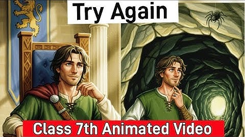 Try Again Poem | Class 7 English Poorvi | Animated Explanation in Hindi