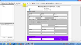 EpiInfo7 Data Entry