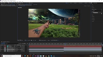 Change Sky into Space - Sky Replacement - After Effects Tutorial