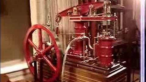 Stuart Major Beam Steam Engine built by John McDivitt