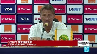 CAN-2019 : le sélectionneur du Maroc, Hervé Renard, ému à l'idée de jouer contre la Côte d'Ivoire