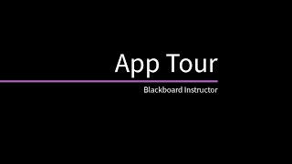 Blackboard Instructor App Tour screenshot 1