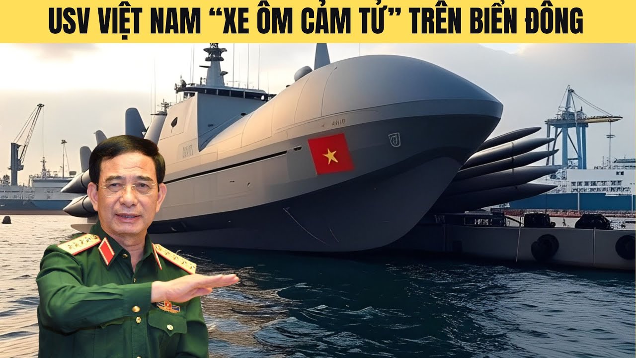 Việt Nam trình làng vũ khí mới mang tên USV “Bóng ma” trên Biển Đông