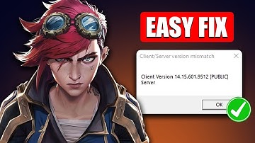 How To Fix Client/Server Missmatch In League Of Legends