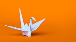 Step-by-step guide on how to fold an ORIGAMI CRANE