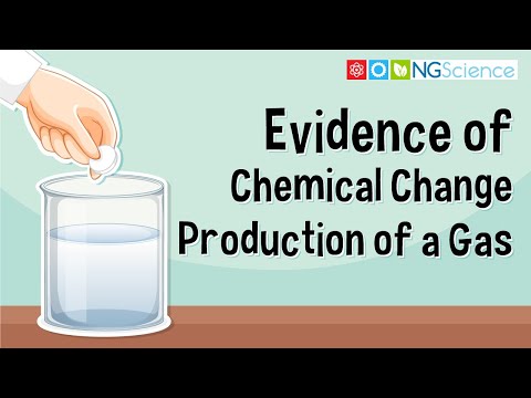 Video: Kokie yra 4 cheminių pokyčių įrodymai?