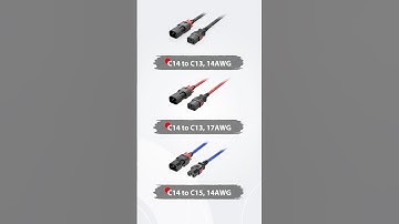 FS Zlock Dual Locking Power Cords Overview#datacentersolutions #powersupply #shorts