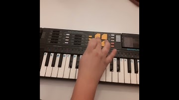 Gigaset Ringtone on Casio Sk-8 sampling Keyboard
