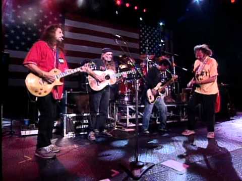 Neil Young Willie Nelson and Crazy Horse   All Along the Watchtower Live at Farm Aid 1994