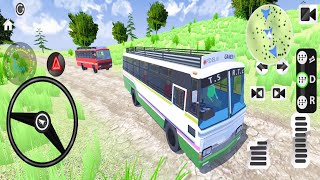TSRTC Bus Driving in Extreme Off Road Bus Simulator - #2 Android Gameplay Videos | Indian Bus Games screenshot 5