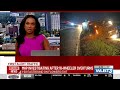 Traffic backed up on I-20 in Warren County after 18-wheeler overturns