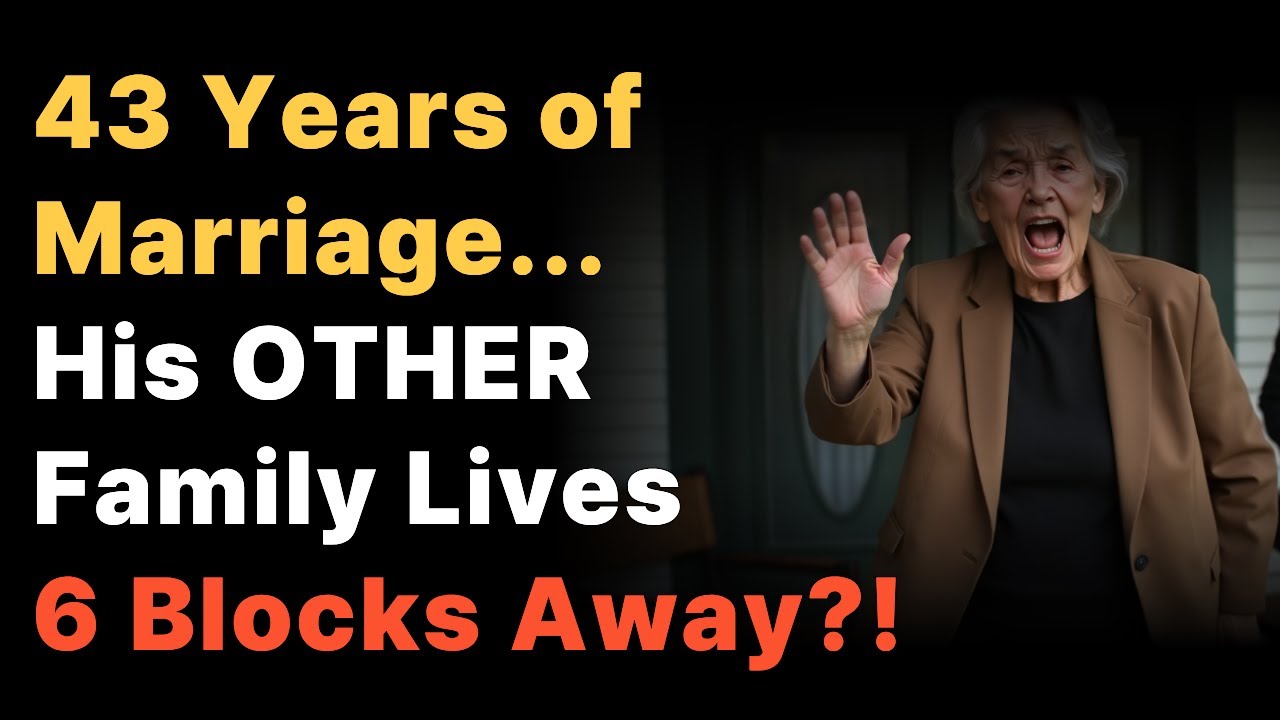 Married for 43 Years    Then I Found His Second Family 6 Blocks Away