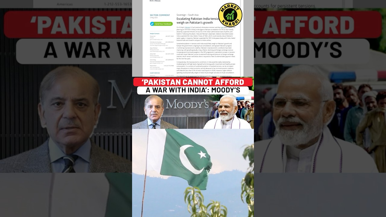 Moody’s Big Warning To Pakistan | India | IMF | Loan | News 