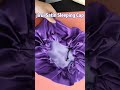 Large Double Layer Adjustable Satin Cap Women Natural Curly Hair Satin Sleeping Cap Silk Hair Bonnet
