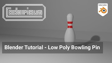 Blender Tutorial - Low Poly Bowling Pin (For Unity)