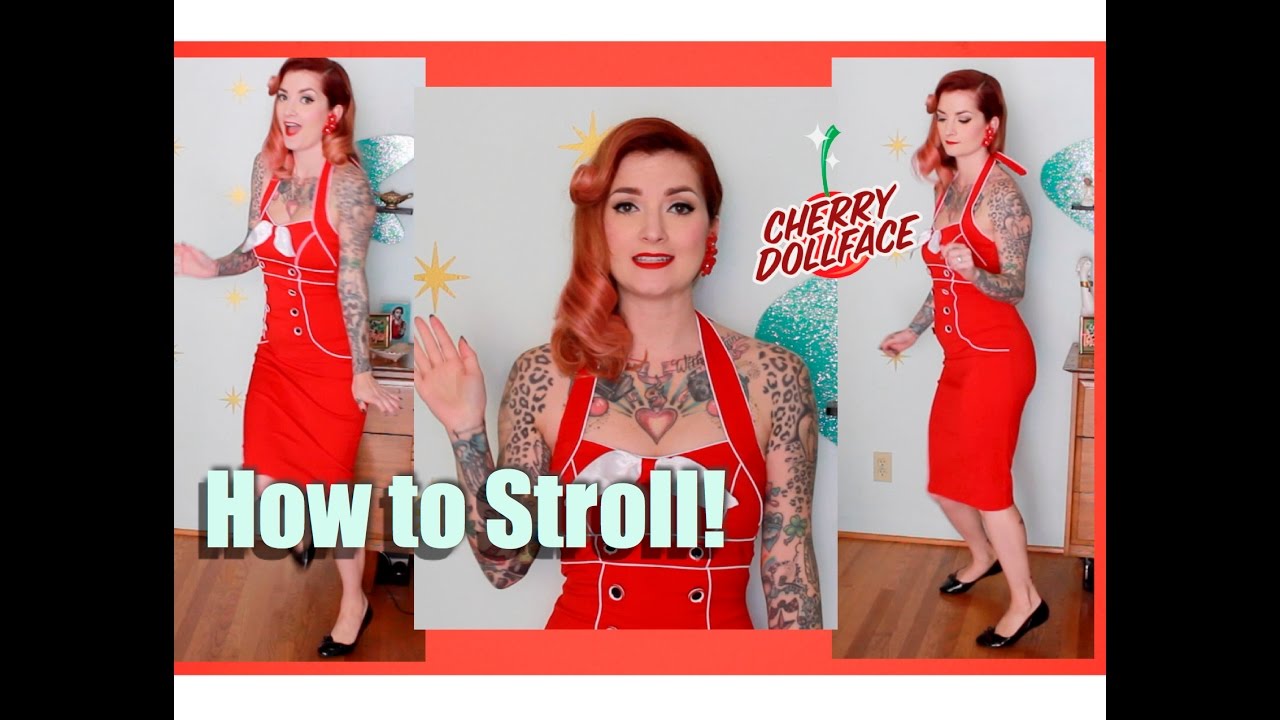How to dance the rockabilly stroll! by CHERRY DOLLFACE