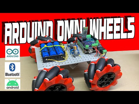 Arduino Omni Wheels How to make a Robot with Mecanum wheels at Home