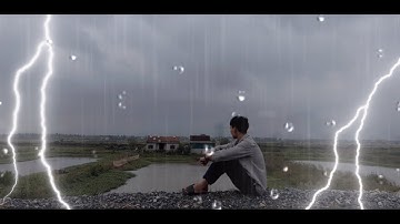 Adam fights the storm to protect his home and the people of the village.