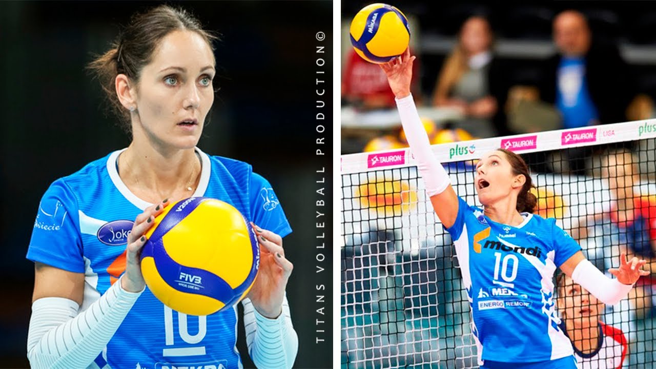 Amazing Volleyball Setter from Poland - Wenerska Katarzyna | VNL 2021