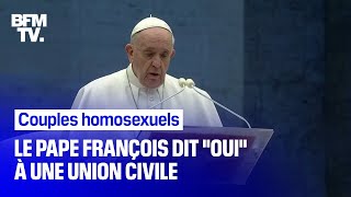 Le pape François dit 