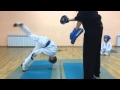 Отработка удара "Бочка", команда DOJO ALI ALI.