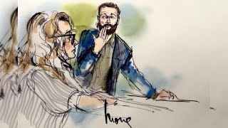 Danny Masterson gave his wife Bijou Phillips a kiss in the courtroom after receiving a 30-year...