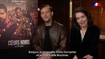 Nicolas Duvauchelle & Marie Dompnier -  Acteurs de la série Cœurs Noirs [Interview 🎙️] thumbnail