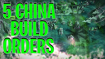 5 China Build Orders You Need to Know