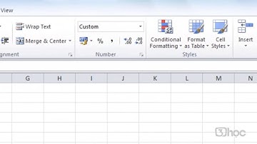 Học Excel online full từ cơ bản đến nâng cao - 133  Làm nổi bật các giá trị lớn nhất hoặc