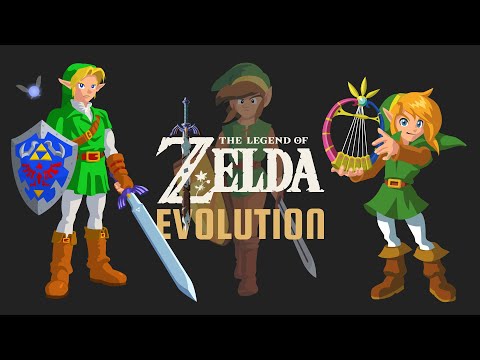 Evolution of The Legend of ZELDA (Animation)