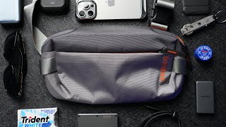 The PERFECT Tech EDC Sling Bag! Tomtoc T-21!