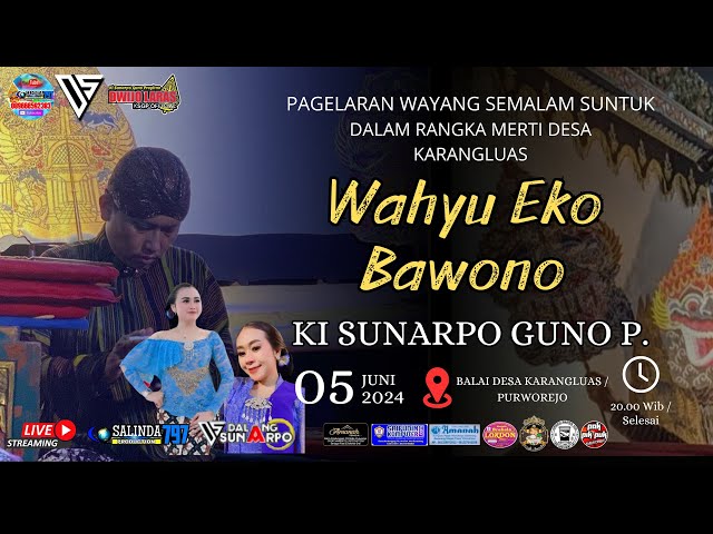 LIVE Streaming 🔴 WAYANG KULIT || KI DALANG SUNARPO GUNO PRAYITNO - LAKON WAHYU EKO BAWONO class=