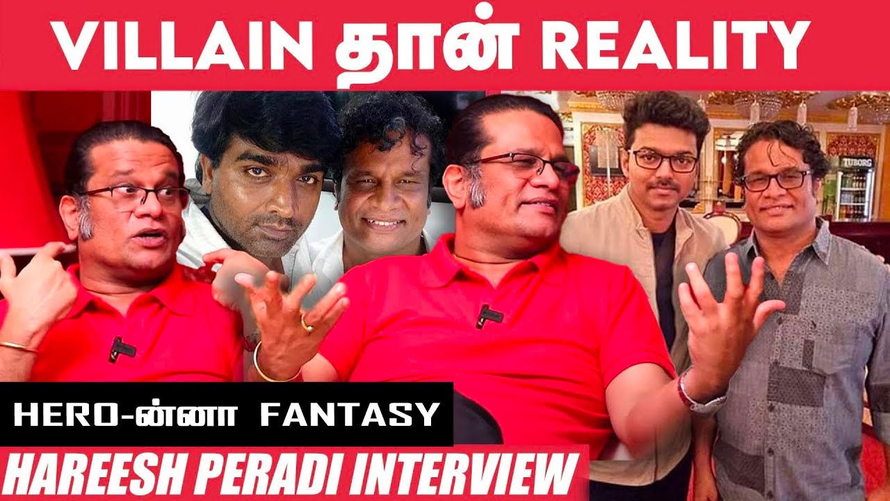 எவ்வளவு பெரிய Hero இருந்தாலும் Character ன்னா Character -ஆ தான் பார்ப்பேன்- Hareesh Peradi | Mersal