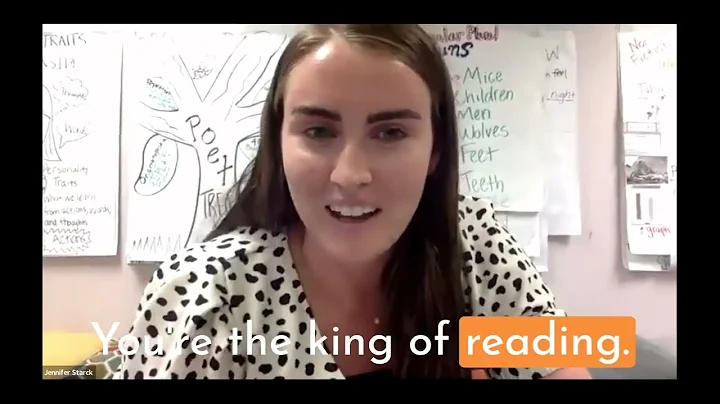 "You're the King of Reading!" - Jennifer Starck on...