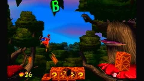 Crash Bandicoot 2: Crash Dash (Level 5) Crystal and Gem